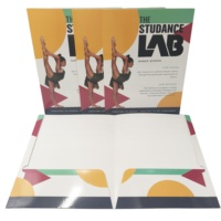 Carpetas de Presentación Personalizadas con Impresión, Formato A4/A5, Laterales Reforzados, Brillantes, con Ranura para Tarjetas de Visita, Venta al Por Mayor