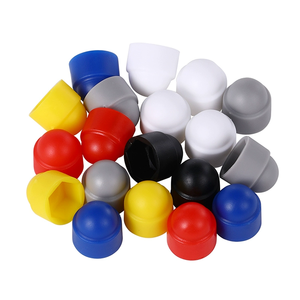 Capuchons de protection <span class=keywords><strong>pour</strong></span> écrou de boulon à <span class=keywords><strong>vis</strong></span> en <span class=keywords><strong>plastique</strong></span> PE Capuchon décoratif Couvercle d'écrou en nylon en <span class=keywords><strong>plastique</strong></span> hexagonal exposé en dôme M12 X 18mm 19mm - Product Image 1