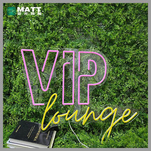 Popolare VIP Lounge Led Neon Sign luci al Neon decorazione della parete per Club Bar ristorante Business VIP Group <span class=keywords><strong>Decor</strong></span> LED insegne al Neon - Product Image 6