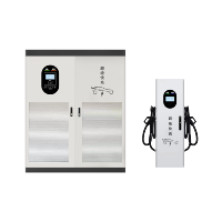 Chargeur rapide DC certifié CE 120 kW pour applications extérieures et autoroutières