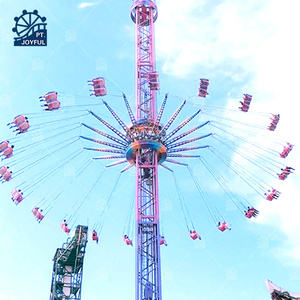 Atracción de feria, parque de diversiones, juego de emociones, torre de columpios voladores en venta - Product Image 3