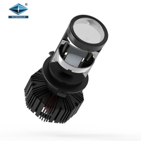 Mini lentille Super lumineuse haute puissance 80W CSP 3570 Hi/Low beam h4 led projecteur phares ampoules de phares pour voiture moto