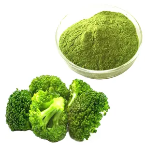Food Grade Water Soluble Baking Selenium-Enriched Sulforaphane Organic Dried Green Broccoli Sprout Juice Powder