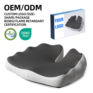 Không trọng lực Coccyx chỉnh hình ghế đệm tăng cường bộ nhớ bọt ghế Pad lưu thông máu có thể tháo rời Bìa Ghế đệm - Product Image 1