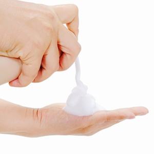 Empty 60ml 100ml 150ml 5oz Frosted Matte Nude Foaming Mousse Soap Pump Lash Bottles Printed Pet Foam Pump Bottle for <b>Tanning</b> - Product Image 4