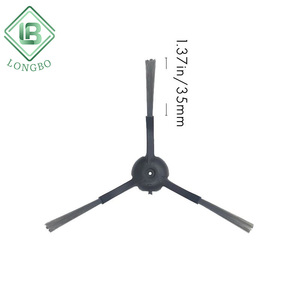Ajustement pour <span class=keywords><strong>Xiaomi</strong></span> ROIDMI <span class=keywords><strong>EVE</strong></span> <span class=keywords><strong>Plus</strong></span> <span class=keywords><strong>Robot</strong></span> aspirateur 4 pièces côté coin bord Spin brosse rotative accessoires de remplacement - Product Image 4