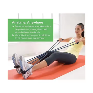 2025 Widerstands band Pull-up-Bänder Pilates-Band Übung Kraft training Körper muskeln Workout Pilates Reformer <span class=keywords><strong>Loop</strong></span> Tube Strap - Product Image 6