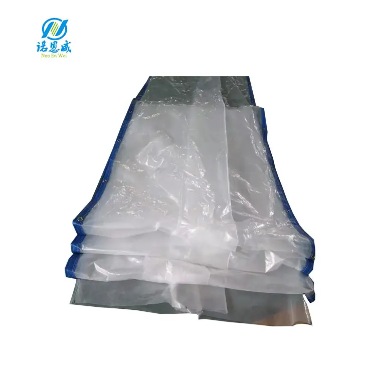 plastic film air duct hole perforated flexible hose PE film air duct with hook in both sides