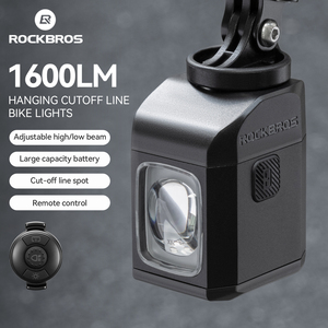 Per ROCKBROS telecomando fari bicicletta luce di montaggio linea di taglio anteriore per la guida notturna per strada/<span class=keywords><strong>montagna</strong></span>/pieghevole - Product Image 6