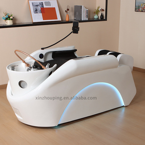 Salone di bellezza <span class=keywords><strong>centro</strong></span> 4D testa Spa Shampoo letto elettrico massaggio corpo letto salone lavello testa terapia sedia Shampoo - Product Image 1