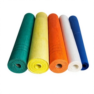 Maille de tissu en fibre de verre résistante aux alcalis et aux fissures pour chantier de construction en Chine, 80g, pour enduit mural intérieur et <span class=keywords><strong>extérieur</strong></span> - Product Image 1