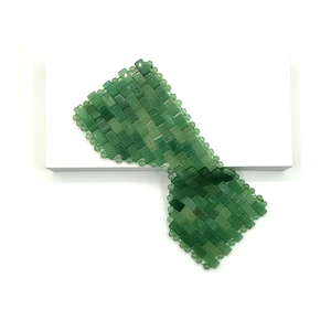 Meistverkaufte Natürliche Rosenquarz-Jade Gesichts-Augenmaske Schlafmassagegerät gegen Alterung und Faltenbildung Geschenk-Steinoaugenmaske - Product Image 1