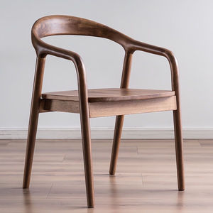 Modern Solid Wood Eco-Friendly <strong>Stackable</strong> <strong>Chair</strong> for <strong>Outdoor</strong> Events Coffee Shops Home Office Weddings-Durable Hotel Furniture - Product Image 2