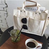 Ouyue Offre Spéciale sac fourre-tout en toile en coton de créateur réutilisable et écologique avec logo personnalisé imprimé