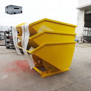 Высокоэффективный и простой в эксплуатации стальной металлический самоопрокидывающийся бункер для автоматического сброса мусорных баков - Product Image 6