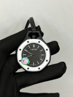 Montre mécanique automatique pour homme de haute qualité, prix de gros d'usine, luxe, mode, hip-hop, sport, cristal saphir, 43 mm, caoutchouc