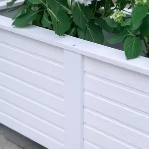 가정용 하이 퀄리티 pvc 긴 화분 상자 꽃 냄비 장식