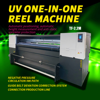 Máquina de impresión híbrida OP 10 UV 2,2 M, rollo de lona digital de inyección de tinta para cuero