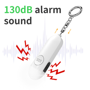 Alarme personnelle portable rechargeable pour la défense personnelle, la sécurité et les situations d'urgence, pour les personnes âgées/les femmes, compatible avec iOS et Android - Product Image 6