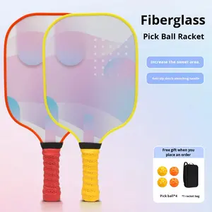 ไม้พายพิกเกิ<span class=keywords><strong>ล</strong></span>บอ<span class=keywords><strong>ล</strong></span> ด้ามจับ PU กันลื่น โซนยืดหยุ่นพิเศษ ดูดซับแรงกระแทก รีบาวด์ ไล่เฉดสีน้ำเงิน พร้อมกระเป๋า - Product Image 3