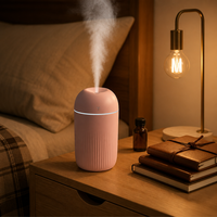 Humidificateur d'air intelligent à ultrasons en gros d'usine, grande capacité 420 ml, diffuseur d'arômes, pulvérisateur pour voiture, extérieur, domestique, USB