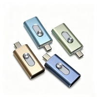 Flash Drive USB 2.0 High-Speed Berbahan Aluminium Alloy Terenkripsi, Garansi 2 Tahun, Logo Perusahaan Dapat Disesuaikan, Beragam