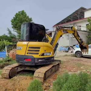 รถขุดมือสองคุณภาพสูง Sany 55C ของแท้จากจีน สภาพดี รถขุดขนาดเล็กมือสอง Sany 55 เครื่องยนต์ทรงพลัง ราคาถูก - Product Image 1
