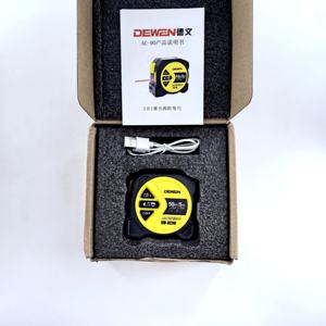 DEWEN 2-in-1 Industriële Smart Meetlint 5m LCD Display Digitale Liniaal 50m Laser Afstandsmeter - Product Image 2