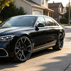 Jantes concaves décalées de 20, 21 et 22 pouces, PCD 5x112, couleur noir canon, pour Audi A7 RS6 <span class=keywords><strong>Porsche</strong></span> Cayenne Coupé Mercedes GLE Luxe - Product Image 1