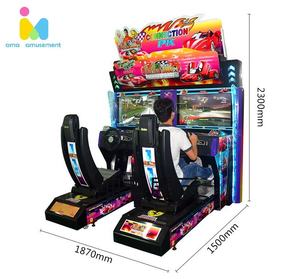 Simulateur de Course LCD 32 Pouces Outrun - Machine de Jeu de Course Automobile d'Arcade à Monnayeur pour Centre d'Arcade - Product Image 5