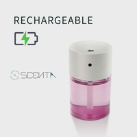 Pour SCENTA vente en gros diffuseur de parfum électrique désodorisant en verre à ultrasons Portable pour voitures Nano brume parfum huile 1 an