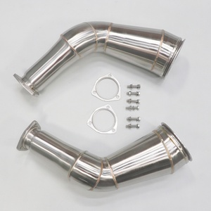 ท่อไอเสียตรงแบบลดขนาดสำหรับ Audi RS6/RS7 C8 4.0T ปี 2019+ ขายดี ระบบไอเสียรถยนต์สแตนเลส 304 - Product Image 6