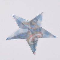 Carte Collezionabili Anime a Forma di Stella a Cinque Punte, Giocattolo Educativo 3D Ovale per Bambini 0-3M in Carta