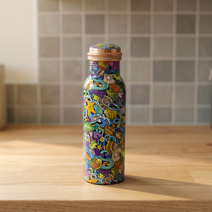 Botella de Agua de Acero al Carbono de Estilo Minimalista BS International NA195, 100% Ecológica, Anticorrosiva, con Infusor de Té, Apta para Lavavajillas - Product Image 1