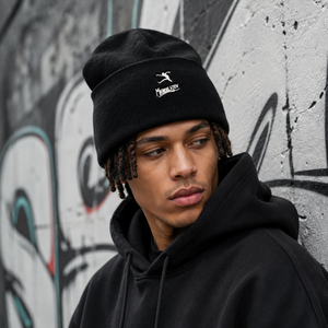 Gorro de Punto Personalizado con Parche de Cuero y Logotipo Bordado, Gorro de Invierno al por Mayor, MOQ Bajo, Alta Calidad, Unisex - Product Image 6