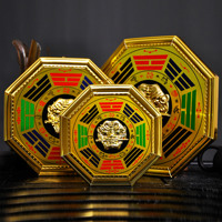 Vente en gros de Phnom Penh Tête de tigre colorée Bagua Lion épée mordante Bagua Feng Shui Fournitures par les fabricants