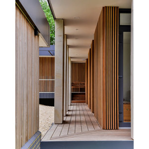 Diseño de villa moderna con estructura de acero ligero y techo plano para uso residencial - Product Image 3