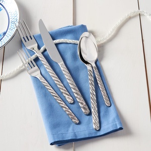Bestikksett Diseño moderno Cubiertos 18/0 Cubiertos de <span class=keywords><strong>plata</strong></span> 75PC Acero inoxidable con caja de madera - Product Image 3