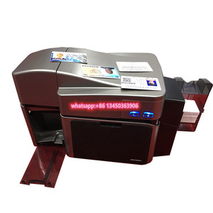 2021 New 1250e ID card printer double side for PVC plastic card/Single side PVC card printer printing machine