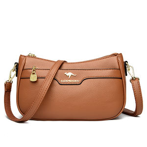 Bolsos cruzados de nuevo diseñador a la moda, bandolera de hombro de cuero PU de alta calidad, bolsos informales de lujo para mujer, bolsos y monederos - Product Image 5