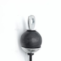 Système de traction robuste pour exercices de musculation à domicile avec œillet et boule de frein