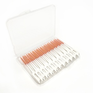 Soft Silicone Interdental Brushes CE Certified Plastic Tooth Cleaner Dental <b>Toothpicks</b> - Product Image 3