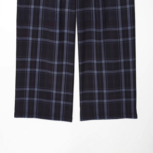 Pantalones <span class=keywords><strong>de</strong></span> Oficina a Cuadros para <span class=keywords><strong>Mujer</strong></span>, Corte Recto, Estilo Vintage, Holgados, Casuales, para el Trabajo, OEM/ODM, <span class=keywords><strong>de</strong></span> Fábrica <span class=keywords><strong>de</strong></span> <span class=keywords><strong>Ropa</strong></span> China, Personalizados 2026 - Product Image 6