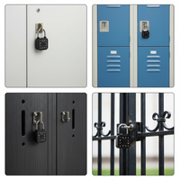 Cadenas intelligent biométrique à empreinte digitale avec clavier et contrôle via l'application Tuya, sans clé, pour casier de gym, école, bureau, armoire
