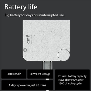 Teléfono Inteligente CMF Phone 2 Pro con MTK 7300 Pro, 4 Cámaras, Pantalla AMOLED de 6,67 Pulgadas, 5000 mAh, Carga Rápida de 33 W, NFC, Teléfonos Celulares Android - Product Image 5