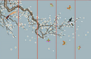 مخصص حديث دائم 3D الجلود التطريز للماء المنزل الداخلية الديكور الأمامي لوحة التلفزيون مصنوعة من MDF - Product Image 2