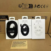 Kabel Pengisi Daya Ponsel S23 1.8m Pengisian Cepat Tipe C Kabel DW767 Tipe C 3A Pengisian Cepat Kabel USB-C untuk Samsung S26 S25U S24+