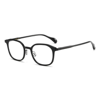 Lunettes tendance 2026 en acétate léger avec accents métalliques, montures optiques anti-lumière bleue