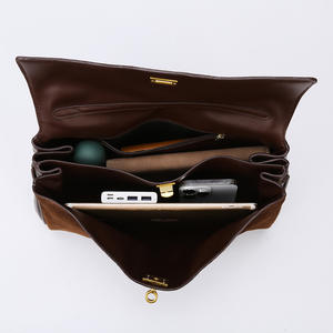 High-End Dames Casual Draagtas Voor Dames Modieus Suède Leer Met Ritssluiting En Klaar Voor Woon-Werkverkeer - Product Image 4