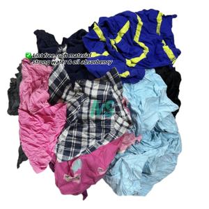 Trapos de Limpieza Suaves y Absorbentes, Trapos de Tela Reciclada, Trapos de Algodón Coloridos Reciclados - Product Image 4